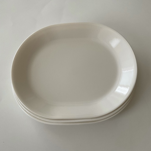 Corelle Other - Corning By Corelle Off-White Oval Serving Platter set of 3
